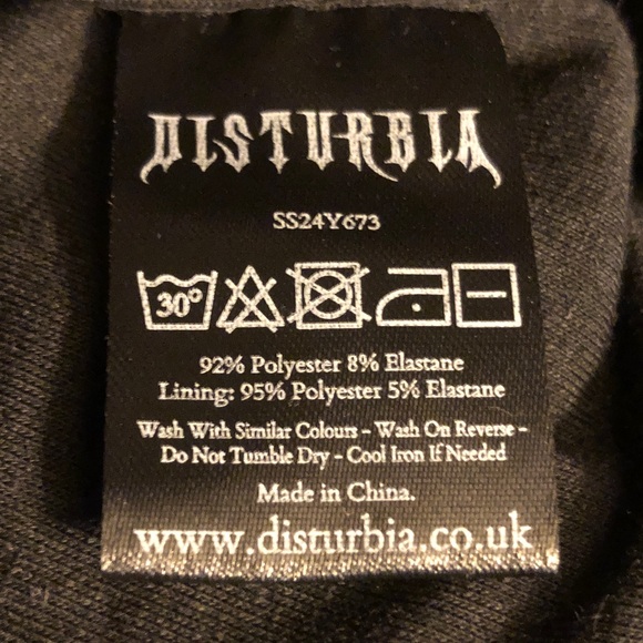 DISTURBIA Lisette velour tie strap corset top - Picture 10 of 10